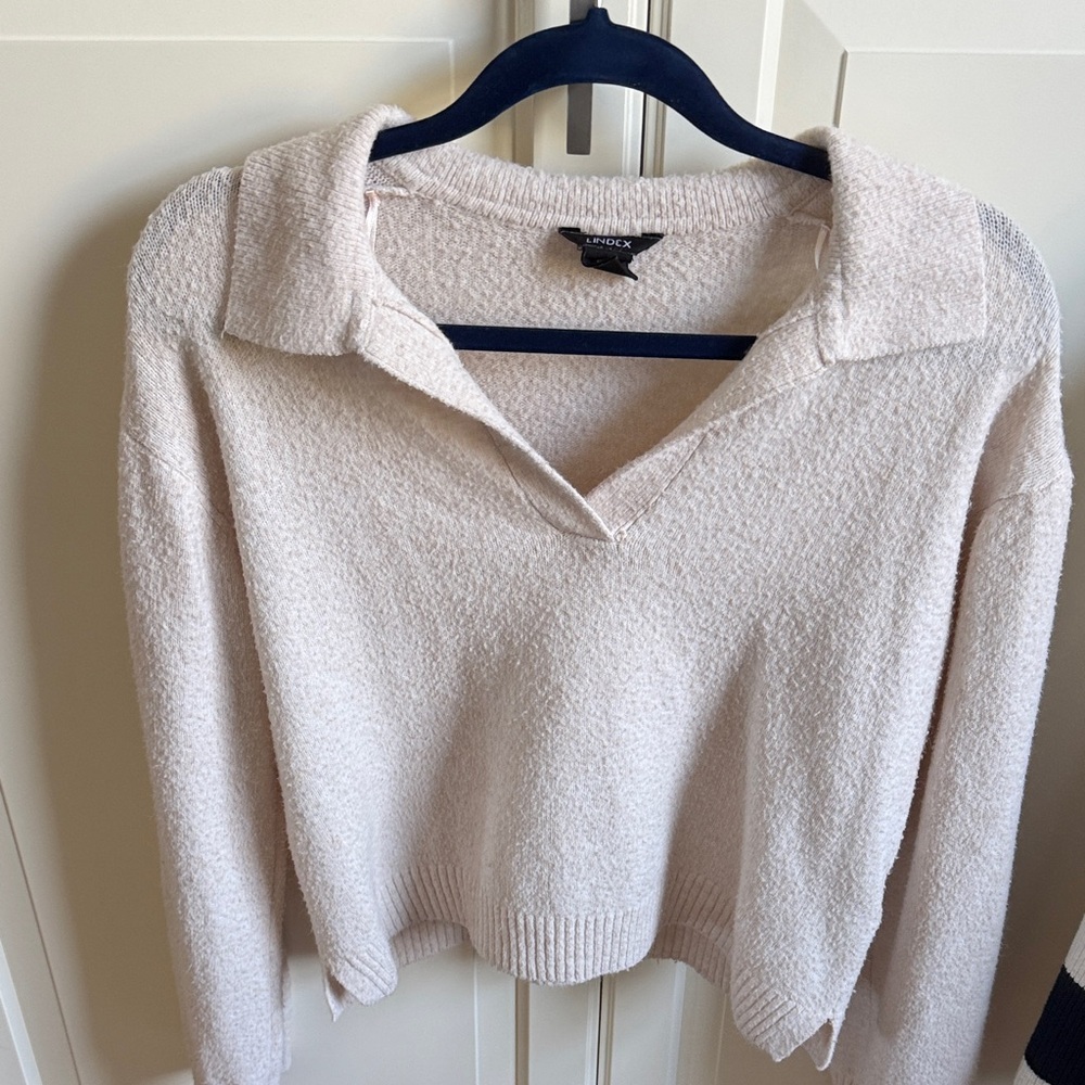 Lindex collared sweater